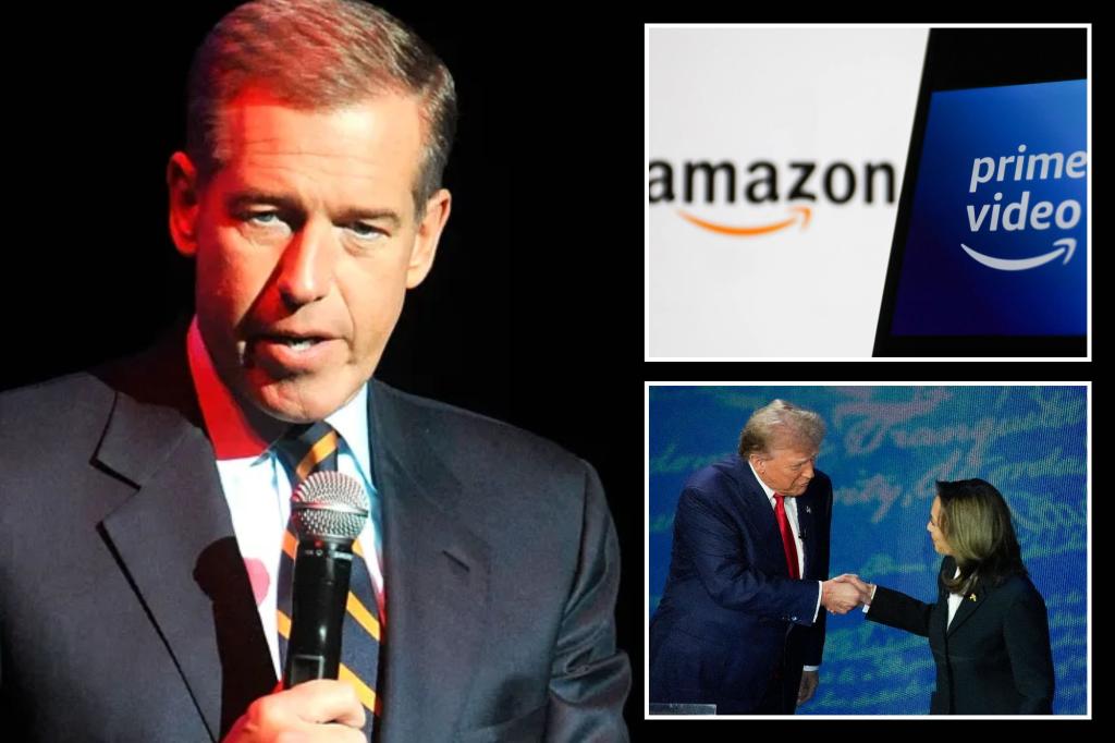 Former NBC News anchor Brian Williams in talks to anchor Amazon's election night coverage: reports